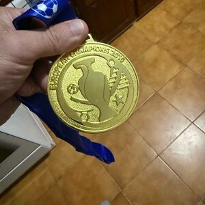 Euro 2016 portugal cr7 cristiano ronaldo medal solid soccer